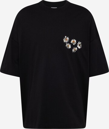 T-Shirt TOPMAN en noir : devant