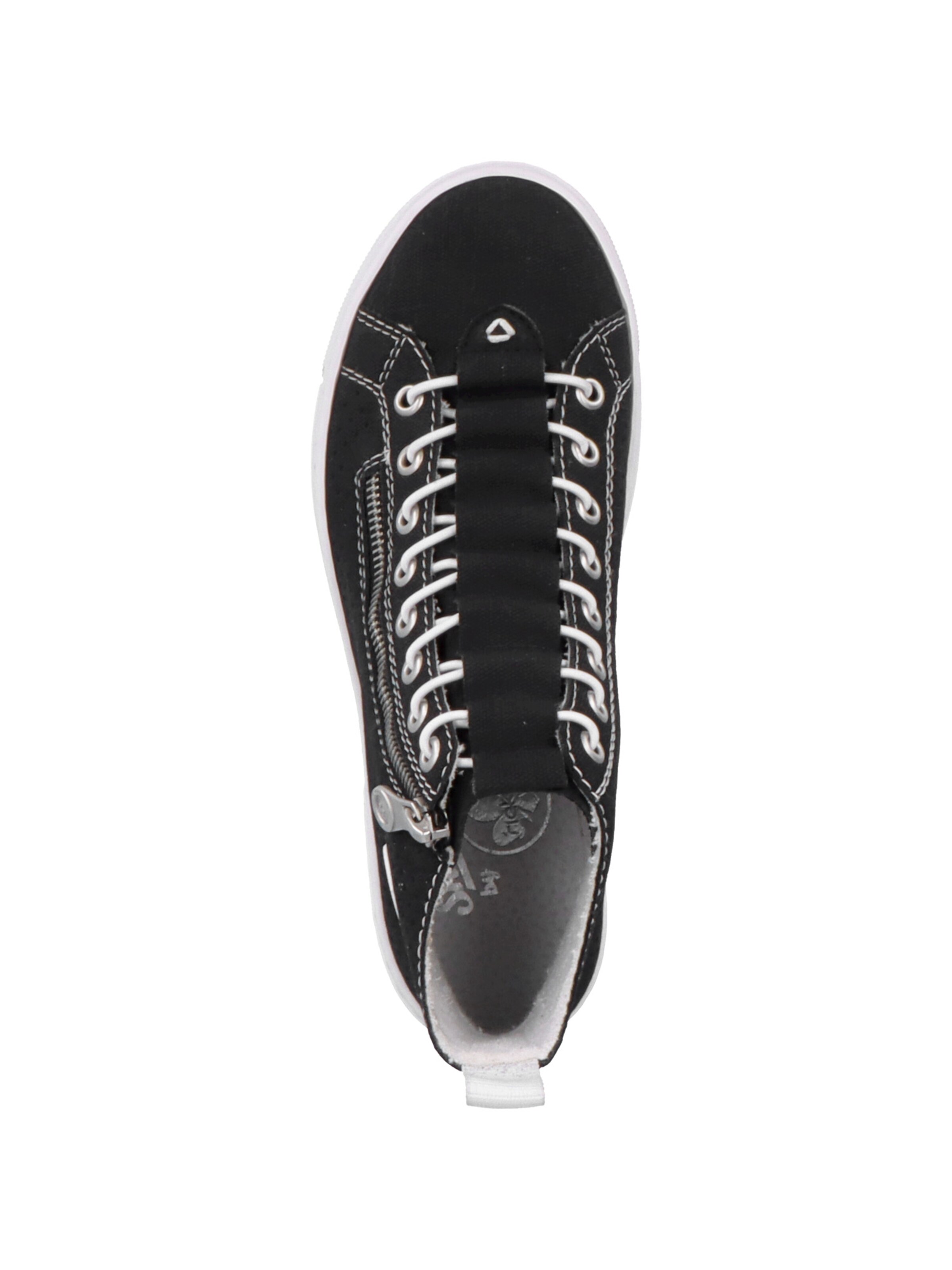 Rieker Sneakers hoog in Zwart