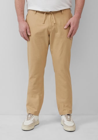 s.Oliver Loosefit Hose 'Detroit' in Beige: Vorderseite