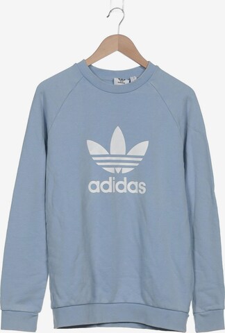 ADIDAS ORIGINALS Sweatshirt & Zip-Up Hoodie in S in Blue: front