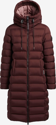 khujo Winter Coat in Red: front
