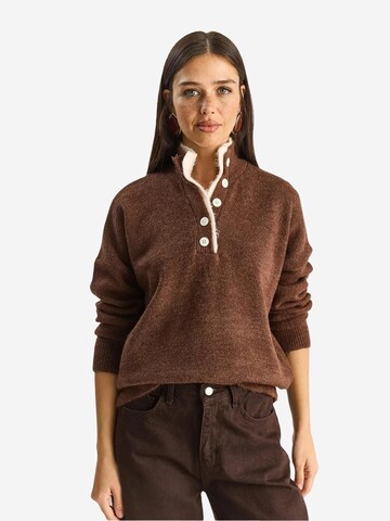 Bianco Lucci Pullover 'Pullover'‌‌‌‌ in Braun: Vorderseite