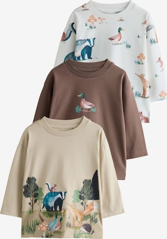 Next Shirt in Beige: front