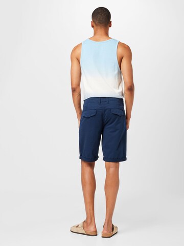 QS Regular Shorts 'John' in Blau