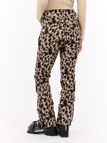 PROTEST Slimfit Sporthose 'PRTTuuli' in Braun