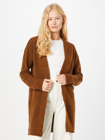 Cardigan 'Adele' SAND COPENHAGEN en marron : devant