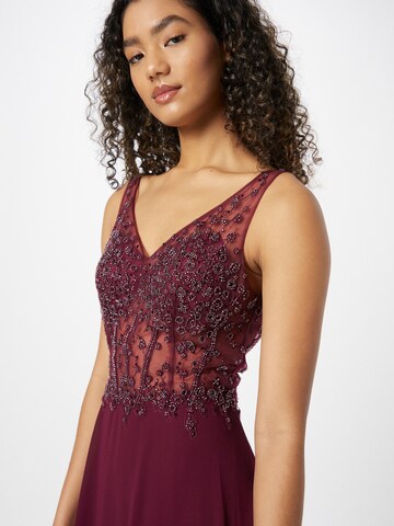 Laona Evening Dress in Red