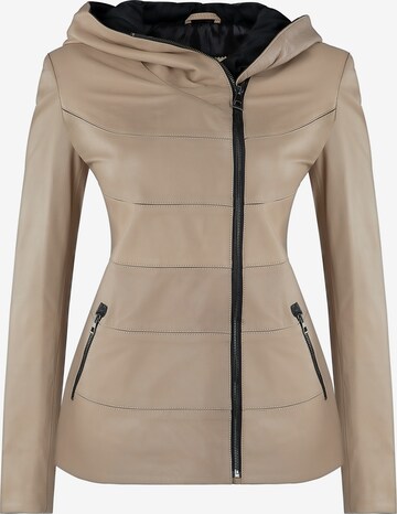 Giorgio di Mare Between-Season Jacket in Beige