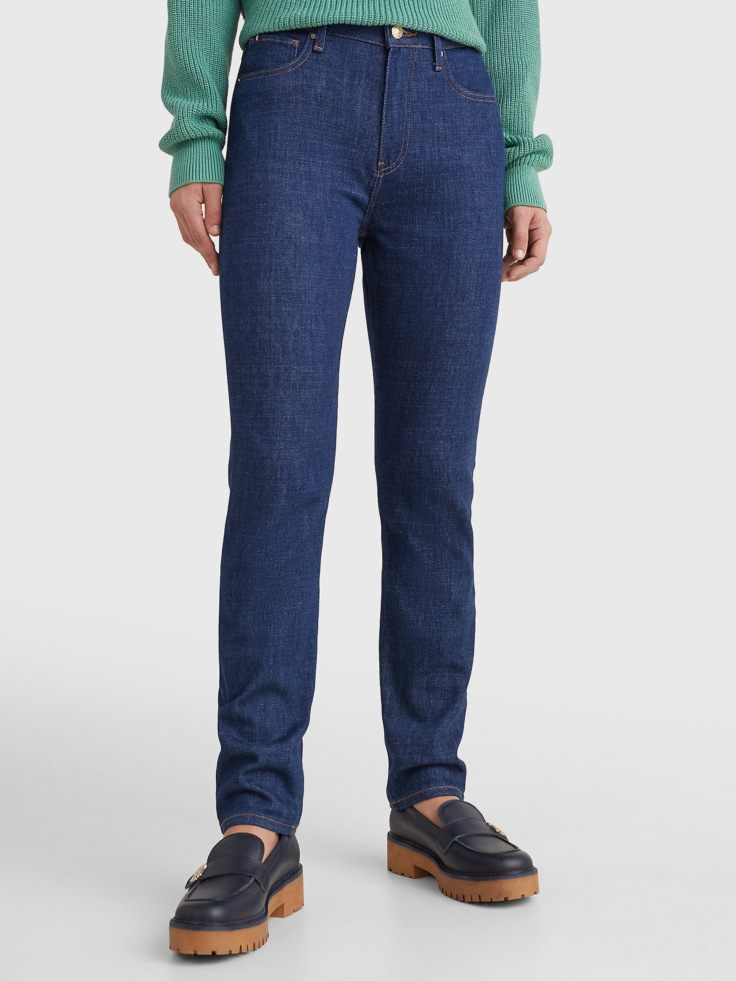 Frauen Jeans TOMMY HILFIGER Jeans in Enzian - XJ31771 Frauen Jeans TOMMY HILFIGER Jeans in Enzian - XJ31771