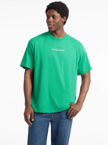 GUESS JEANS T-Shirt in Grün: Vorderseite