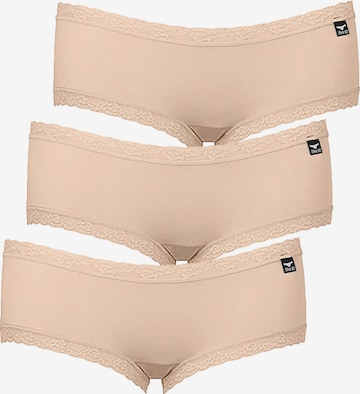 like it! Boyshorts 'Olivia' in Beige: front