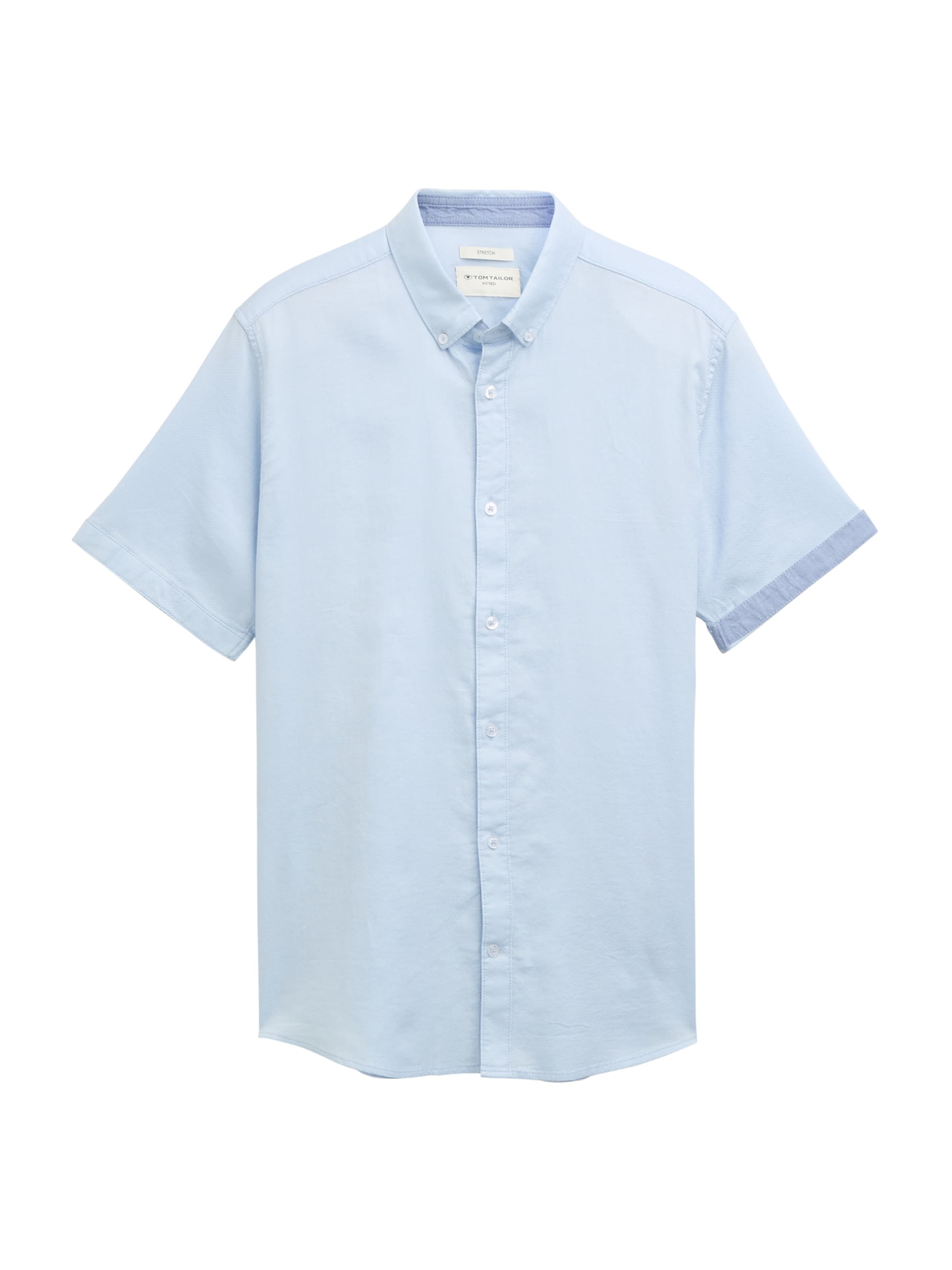 TOM TAILOR Regular fit Πουκάμισο σε μπλε: μπροστά