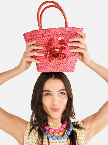 NALì Handtas in Roze: voorkant