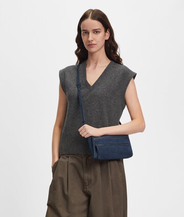 Liebeskind Berlin Schoudertas in Blauw: voorkant