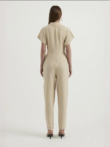 Hiccup Jumpsuit in Beige