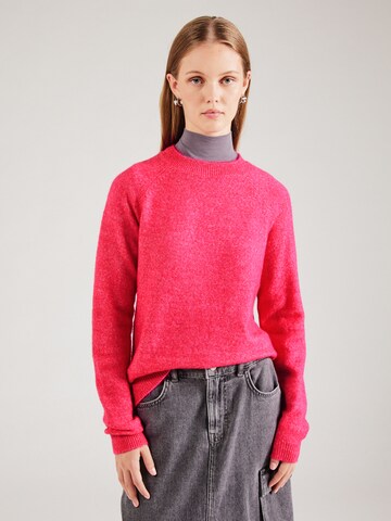 Pullover di PIECES in rosa: frontale
