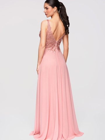 Ombre Avondjurk in Roze