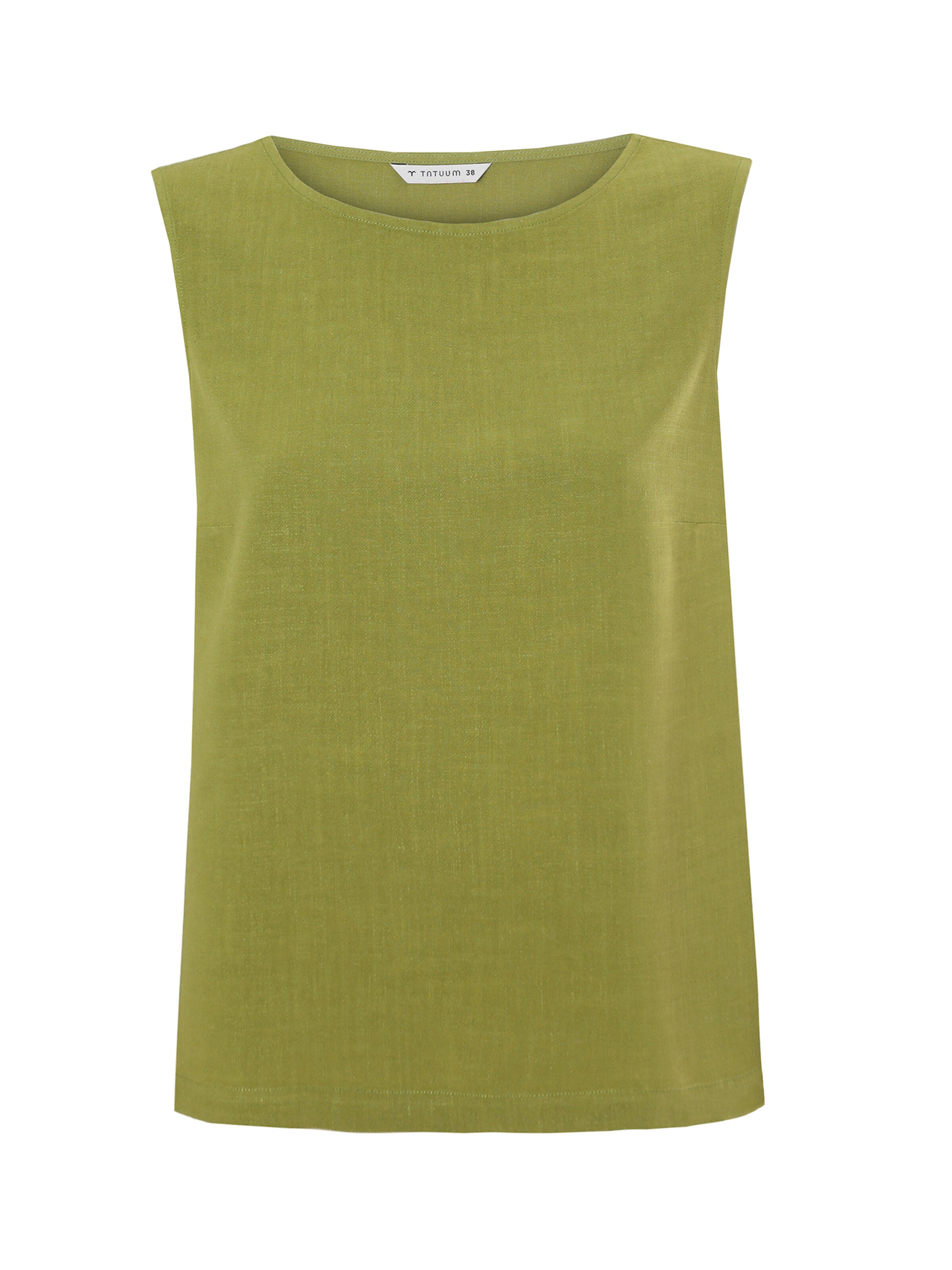 TATUUM Pluus 'Asanti', värv roheline: eest vaates
