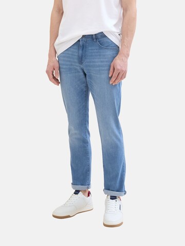 TOM TAILOR Slimfit Jeans 'Josh' in Blauw: voorkant