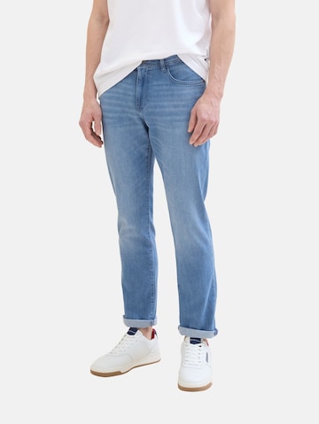 Coupe slim Jean 'Josh' TOM TAILOR en bleu : devant