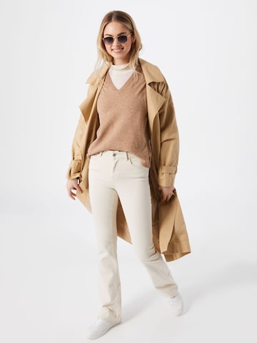 OBJECT Pullover 'Thess' i beige