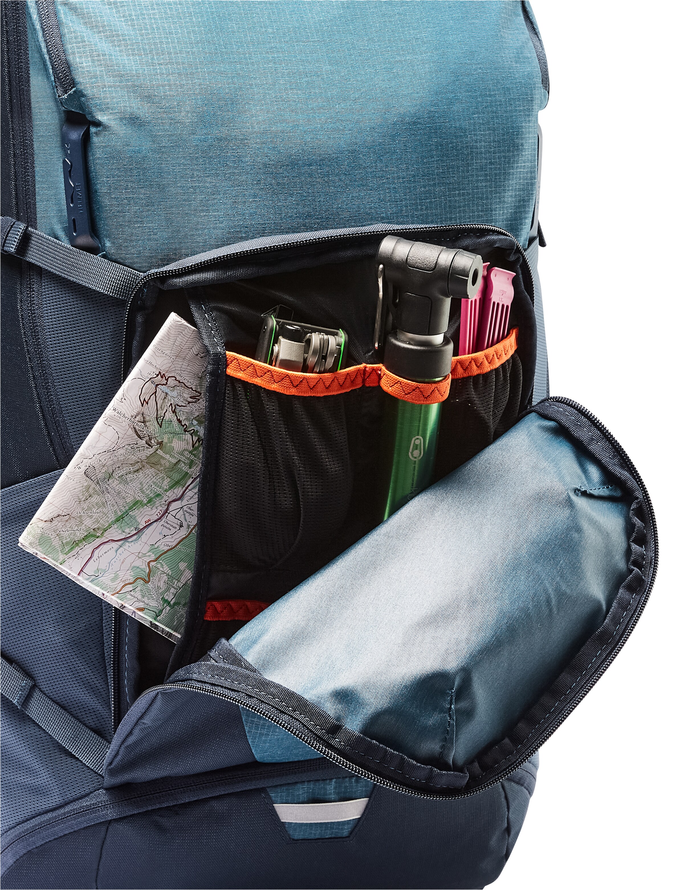 VAUDE Sportrugzak 'Bike Alpin Pro 28 +' in Blauw