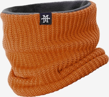 Manufaktur13 Schlauchschal 'Neckwarmer' in Braun: Vorderseite