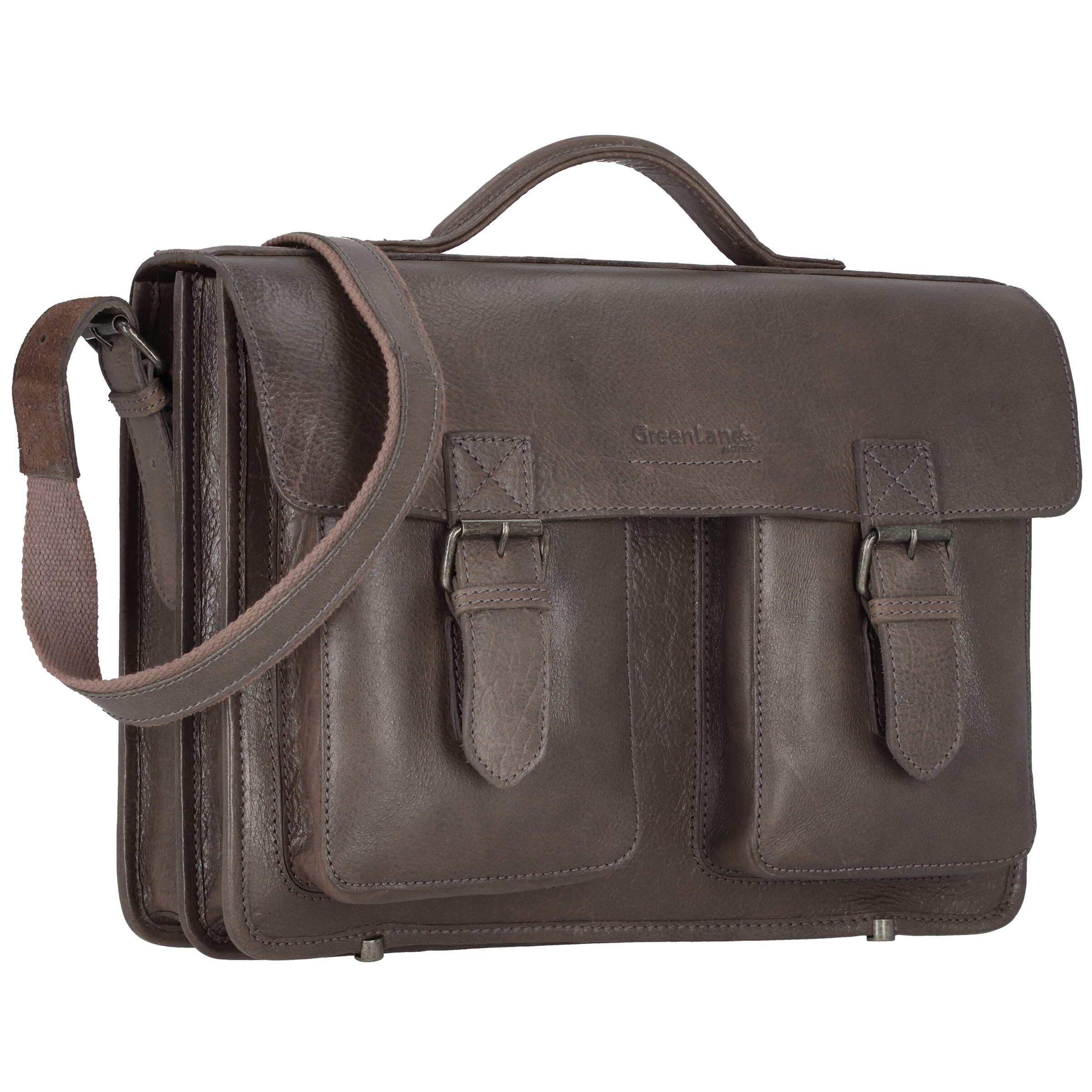 Greenland Nature Document bag in Brown