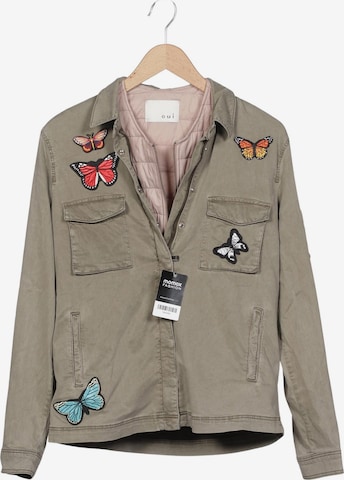 OUI Jacke M in Grün: Vorderseite