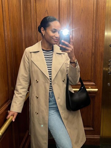 Everly Преходно палто в бежово