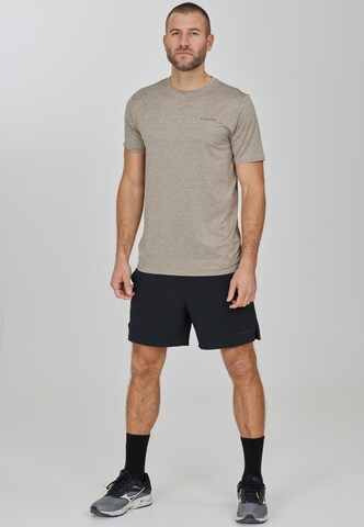 ENDURANCE Regular fit Functioneel shirt in Beige