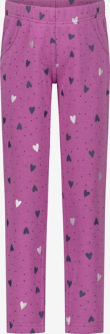 SALT AND PEPPER Slimfit Leggings in Lila: predná strana