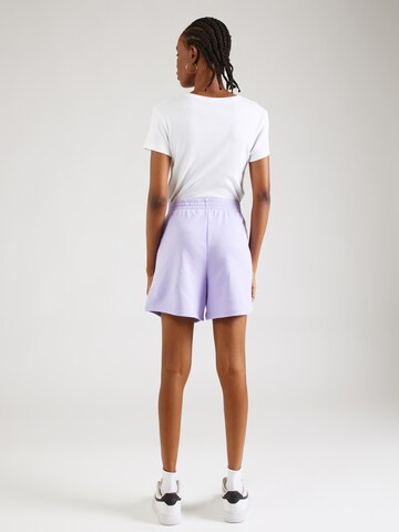 GAP Lużny krój Spodnie w kolorze fioletowy
