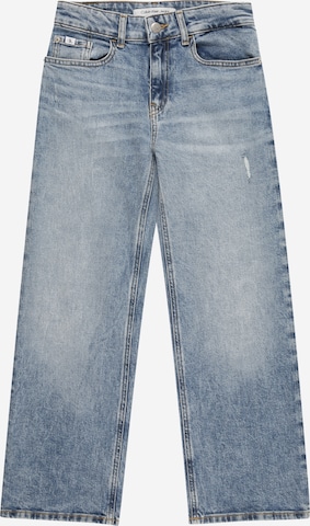 Calvin Klein Jeans - Loosefit Vaquero en azul: frente