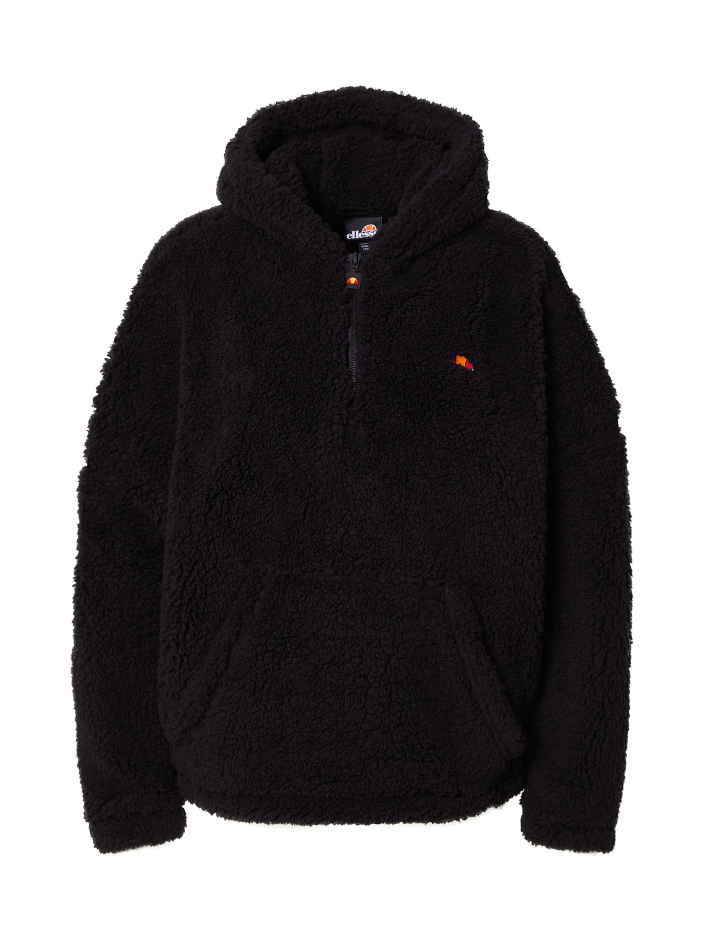 ELLESSE Преходно яке в черно: отпред