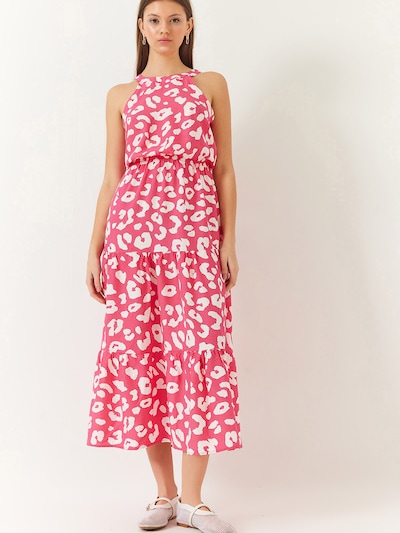 Bianco Lucci Summer dress in Pink / White, Item view