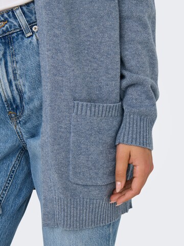 ONLY Gebreid vest 'ONLLesly' in Blauw