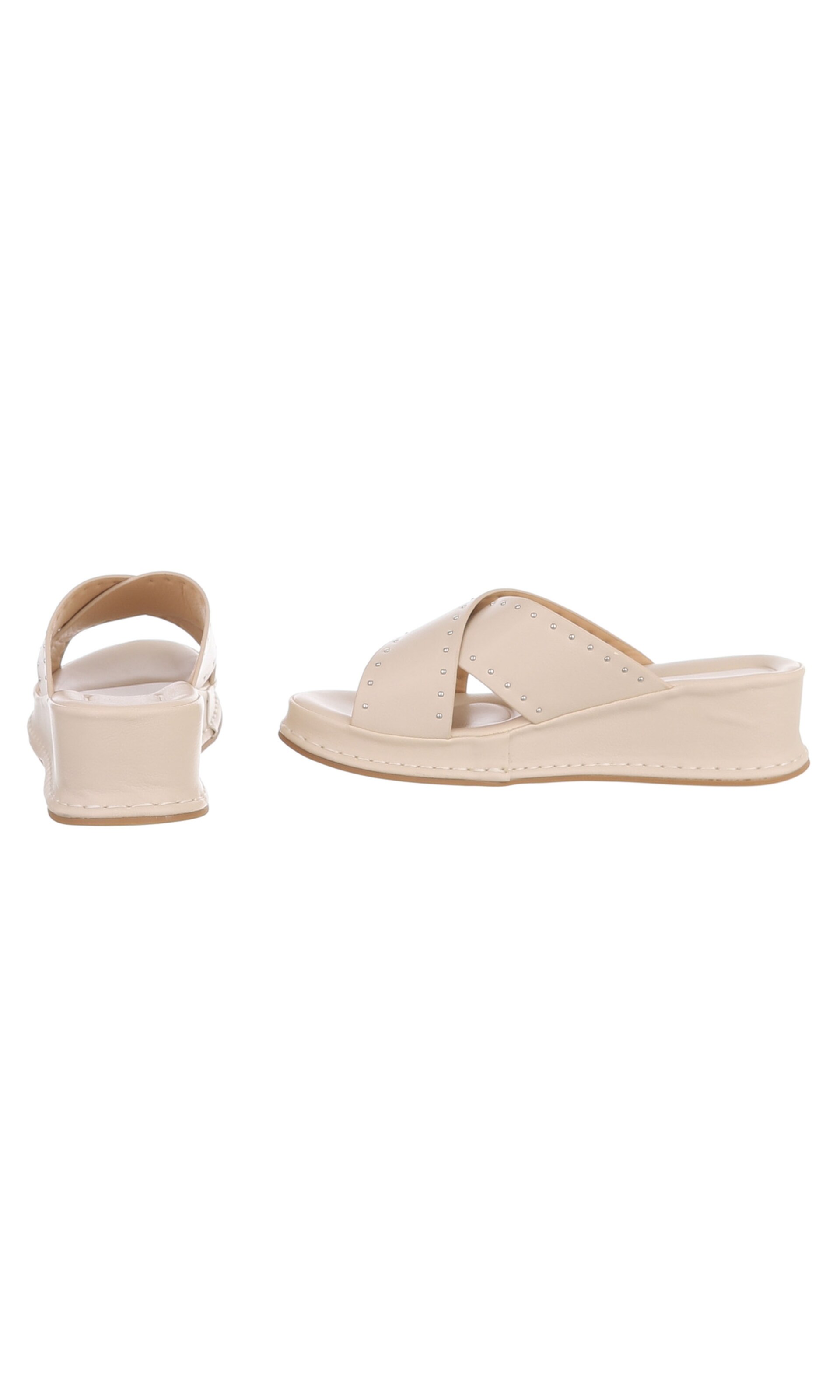 Ital-Design Mules in Beige