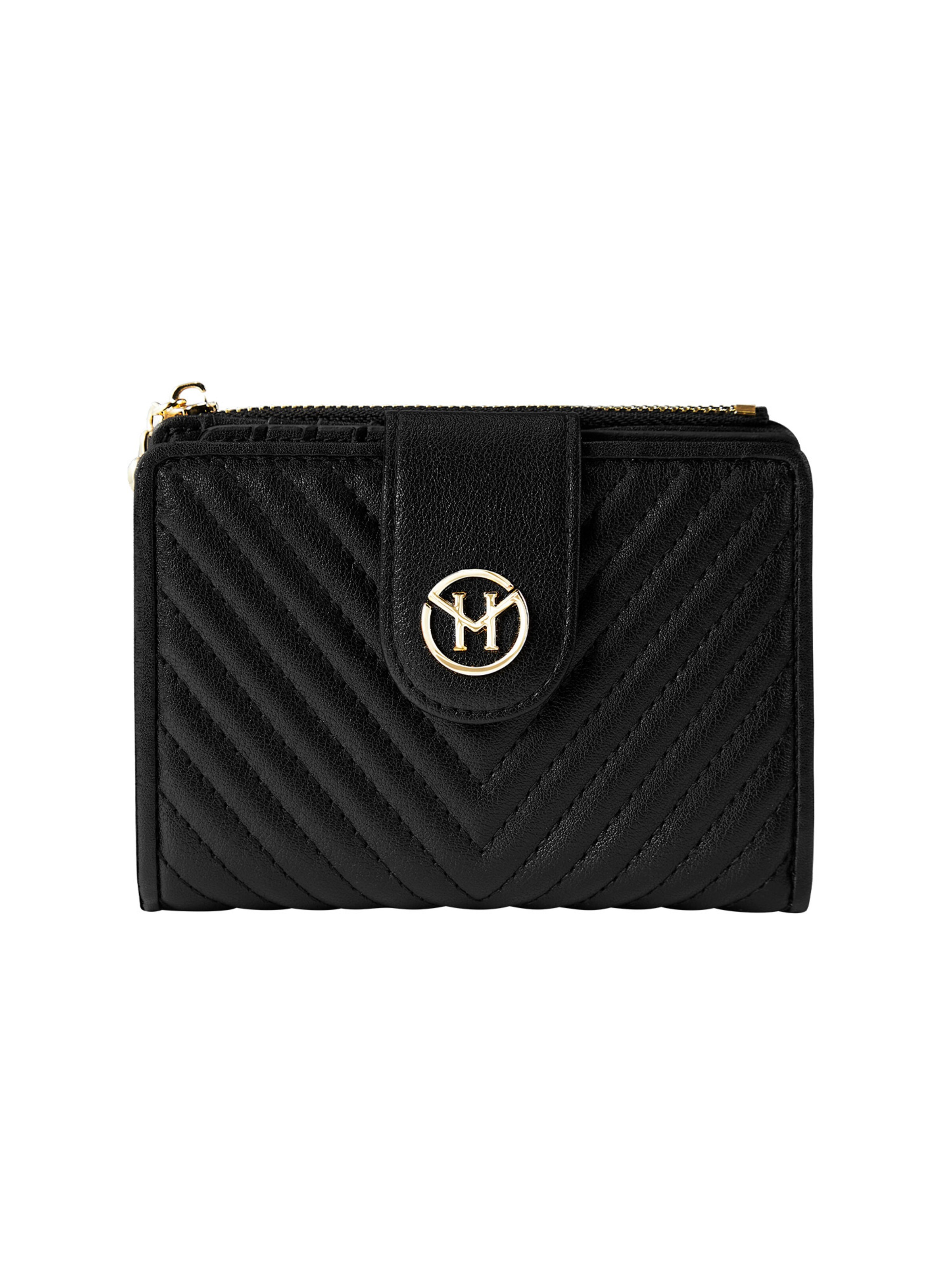 Victoria Hyde - Carteiras 'Rosi' em preto: frente