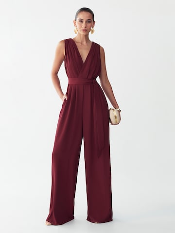 BWLDR Ολόσωμη φόρμα 'ALINA' σε κόκκινο: μπροστά