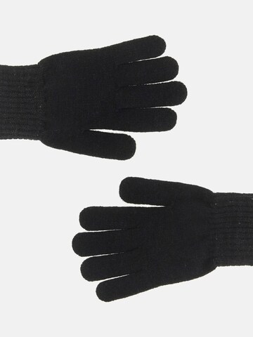 GUESS Fingerhandschuhe in Schwarz