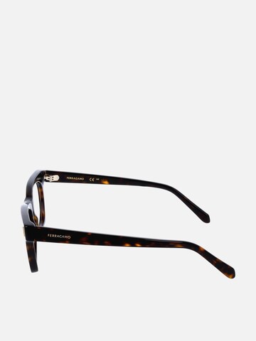 FERRAGAMO - Gafas 'Ferragamo SF3025 Opaline wine 51/17/145 WOMAN Eyewear Frame' en marrón