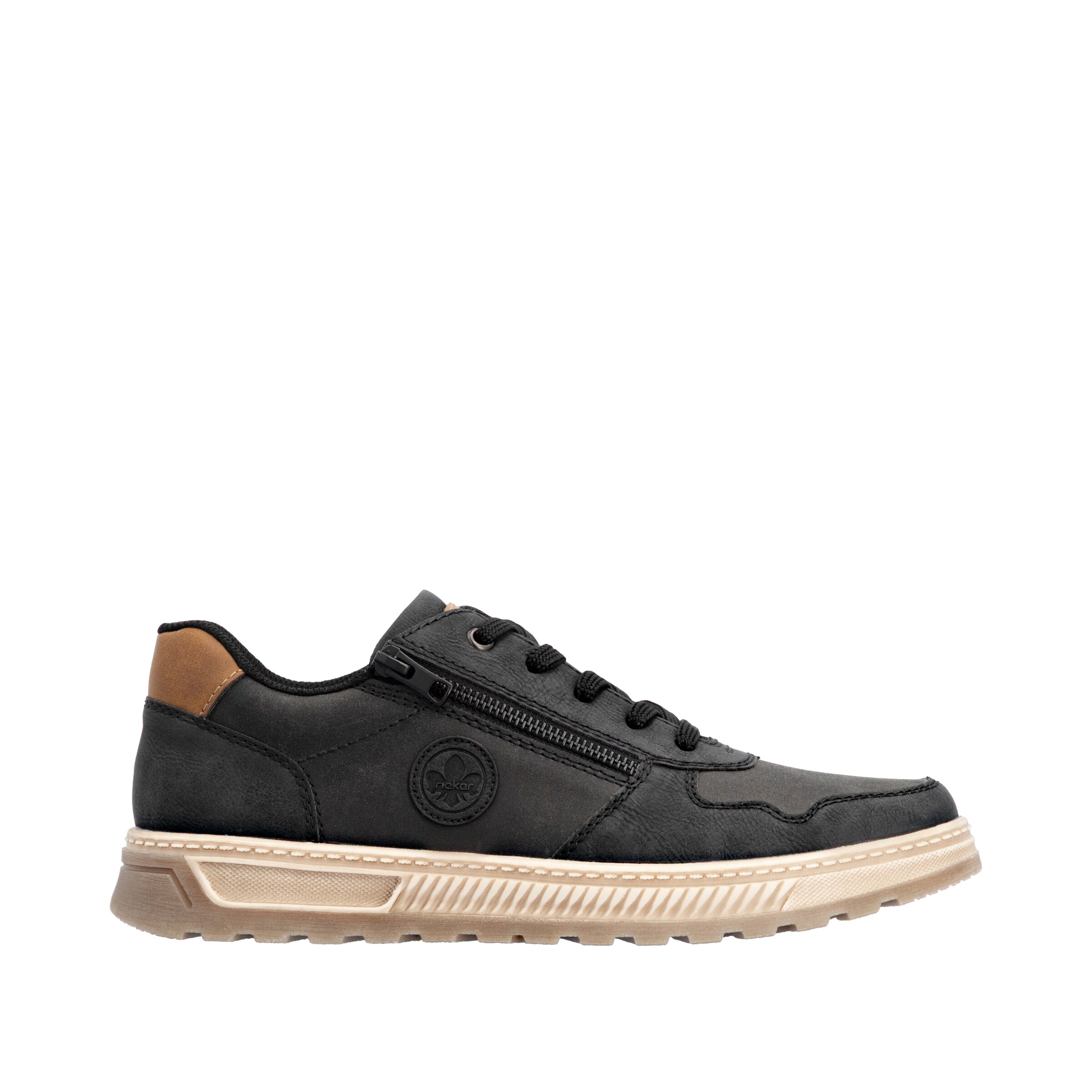 Rieker Schnürschuh in Schwarz