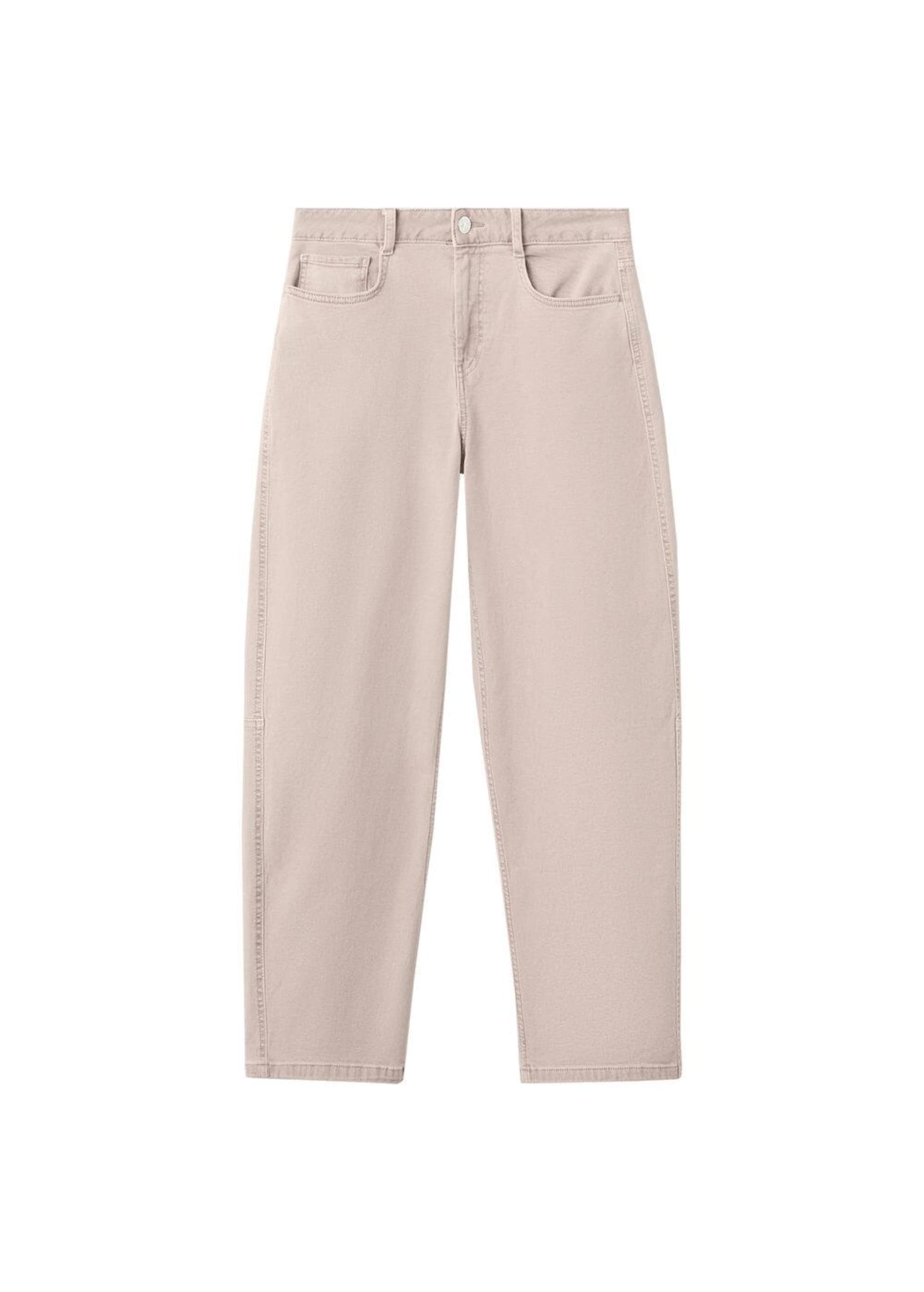 MANGO TEEN Loosefit Jeans in Beige: Vorderseite