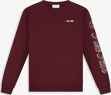 Sweat-shirt Pure Path en rouge : devant