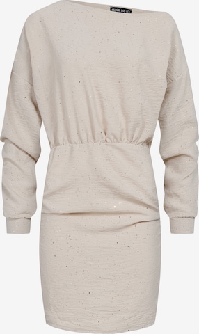 Robe Cloud5ive en beige : devant
