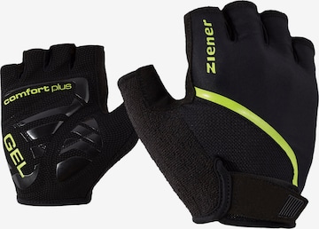 ZIENER Athletic Gloves 'CELAL' in Green: front