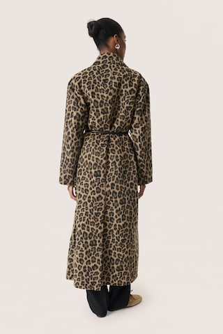Manteau mi-saison 'Leony Mafalda' SOAKED IN LUXURY en marron