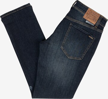 Coupe slim Jean 'Vorta' Volcom en bleu