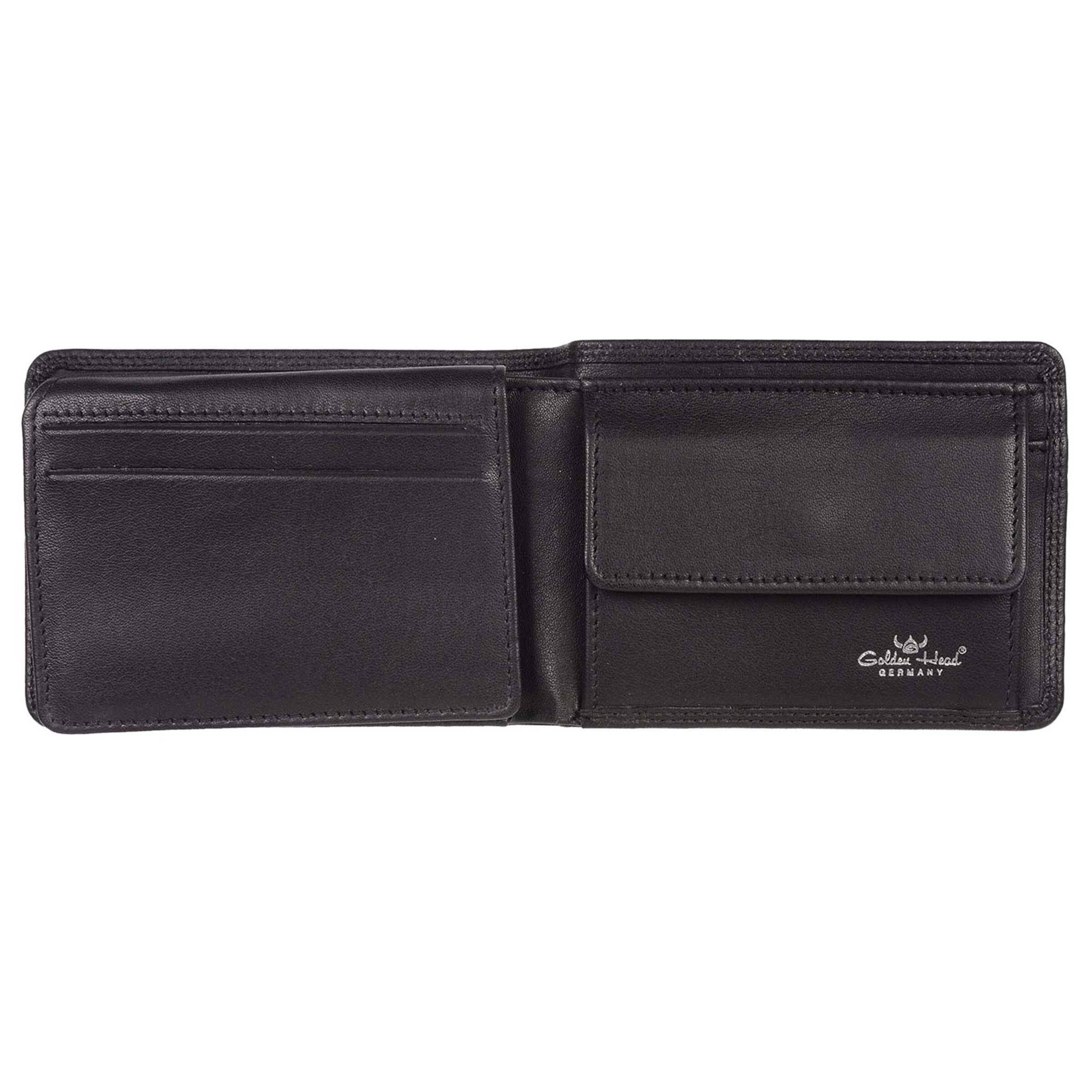 Porte-monnaies 'Colorado' GOLDEN HEAD en noir